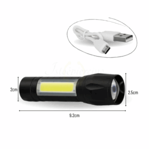 LANTERNA RECARREGAVEL USB - Imagem 1