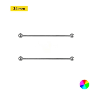 MEGABELL TRANSVERSAL TITÂNIO NATURAL 1.2 X 34 X 4MM - Imagem 1
