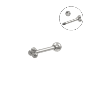 MICRO-RETO TRINITY C94 - PRATA/ AÇO - Imagem 1