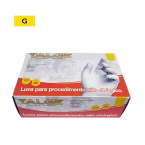 LUVA LÁTEX TALGE C/100 UNIDADES - G - Imagem 1