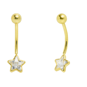 BANANA BELL ESTRELA - BANHADO A OURO - Imagem 1