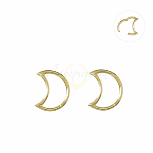 LUA CLICKER TITÂNIO PVD GOLD - Imagem 1