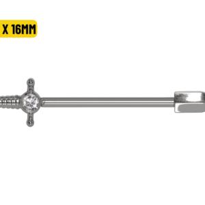 MAMILO TITÂNIO R/I ADAGA - 1.2 X 16MM - Imagem 1