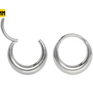 SEGMENTO CLICKER TITÂNIO OVAL - 10MM - Imagem 1