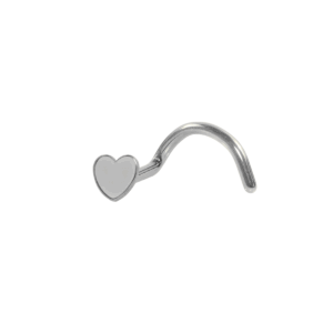 NOSTRIL TITÂNIO CORAÇÃO - 0.8MM - Imagem 1