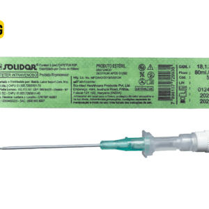 CATETER INTRAVENOSO SOLIDOR - UNIDADE (18G) - Imagem 1