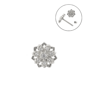 MICRO RETO MANDALA C97 - PRATA/ AÇO - Imagem 1