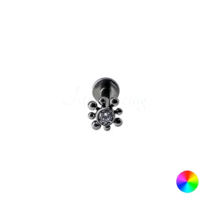 LABRET TITÂNIO R/INTERNA MINI INDIANO - Imagem 1