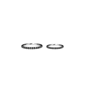 SEGMENTO CLICKER AÇO C/ ZIRCÔNIA  BLACK - 10MM - Imagem 1