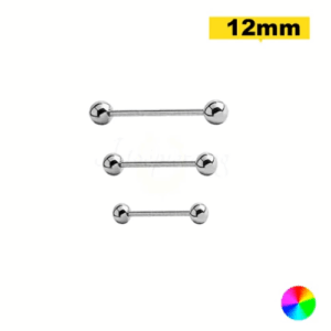 MICRO RETO TITÂNIO NATURAL - 1.2 X 12 X 3MM - Imagem 1
