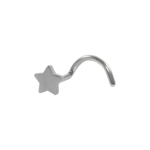 NOSTRIL TITÂNIO ESTRELA - 0.8MM - Imagem 1