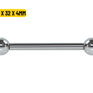 MEGABELL TRANSVERSAL TITÂNIO R/INTERNA - 1.6 X 32 X 4MM - Imagem 1