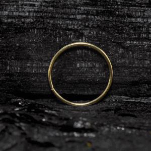 NOSTRIL ARGOLA OURO 18K - AMARELO - AO72 - Imagem 1