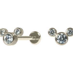 LABRET AÇO R/I MICKEY - Imagem 1