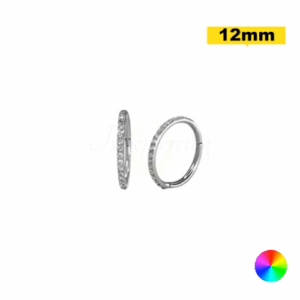 SEGMENTO CLICKER TITÂNIO LATERAL C/ ZIRCÔNIA - 1.2 X 12MM - Imagem 1