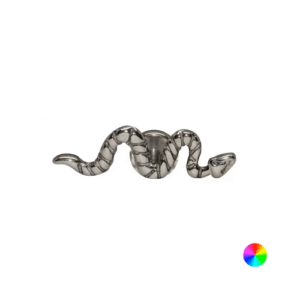 LABRET TITÂNIO R/INTERNA COBRA MAIOR - Imagem 1