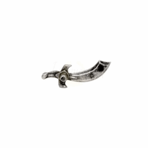 TOPO MICRODERMAL PRATA 950 - ESPADA - Imagem 1