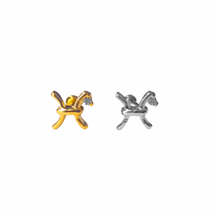 MICRO RETO SIGNO PEIXES - BANHADO A OURO - Imagem 1