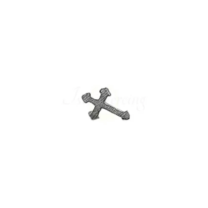 TOPO MICRODERMAL PRATA 950 - CRUZ - Imagem 1