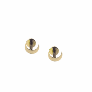LABRET AÇO PVD GOLD R/I LUA - Imagem 1