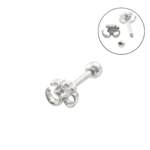 MICRO RETO OM C92 - PRATA/ AÇO - Imagem 1