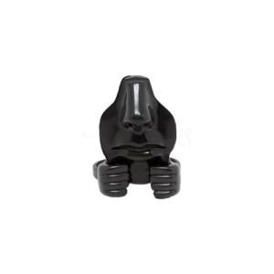 EXPOSITOR MÃO DE BORRACHA ARCO DE PLASTICO - PRETO - Imagem 1