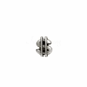 TOPO MICRODERMAL PRATA 950 - CIFRÃO - Imagem 1