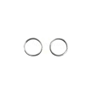 NOSTRIL ARGOLA AÇO 0.8x8MM - Imagem 1