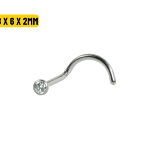 NOSTRIL TITÂNIO - 0.8 X 2MM - Imagem 1
