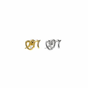 MICRO RETO SIGNO VIRGEM - BANHADO A OURO - Imagem 1