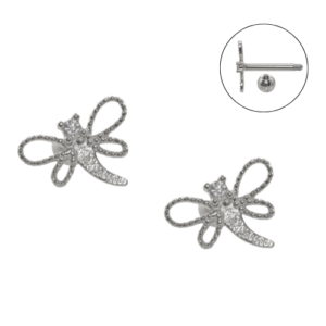 MICRO RETO LIBÉLULA C101 - PRATA/ AÇO - Imagem 1