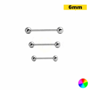 MICRO RETO TITÂNIO NATURAL - 1.2 X 6 X 3MM - Imagem 1