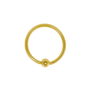 CAPTIVE TITÂNIO PVD GOLD - 1.2 X 12 X 3MM - Imagem 1