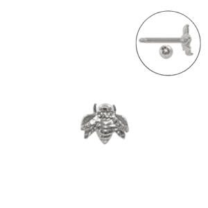 MICRO-RETO ABELHA C52 - PRATA/ AÇO - Imagem 1