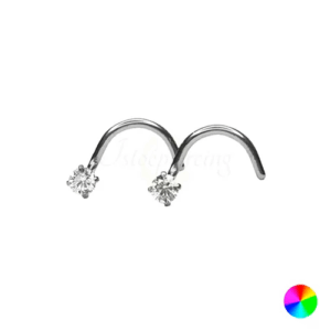 NOSTRIL TITÂNIO C/ GARRAS - 0.8 X 2MM - Imagem 1