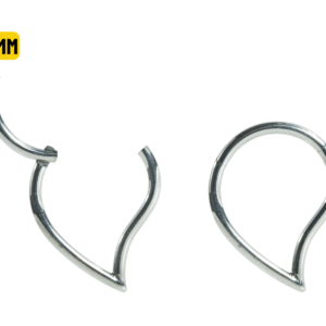 SEGMENTO CLICKER TITÂNIO V CURVADO - 10MM - Imagem 1