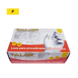 LUVA LÁTEX TALGE C/100 UNIDADES - P - Imagem 1