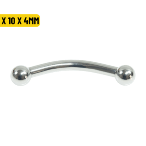 MICRO CURVO AÇO - 1.6 X 10 X 4MM - Imagem 1