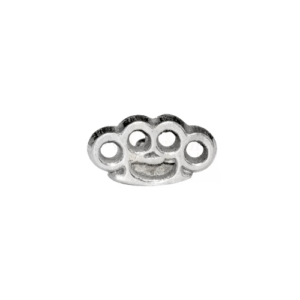 TOPO MICRODERMAL PRATA 950 - SOCO INGLÊS - Imagem 1