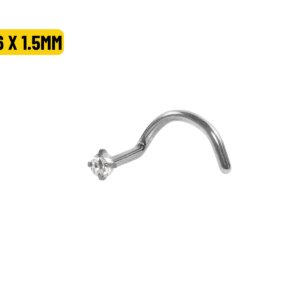 NOSTRIL TITÂNIO C/ GARRAS - 0.6  X 1.5MM - Imagem 1