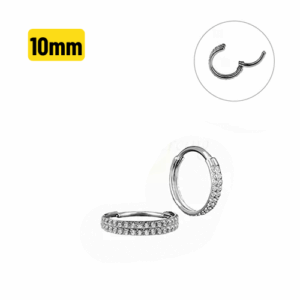 ARGOLA SEGMENTADA AÇO DUPLA - 10MM - Imagem 1