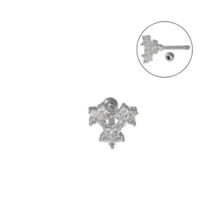 MICRO RETO 3 MINI FLORES - BANHADO A RÓDIO - Imagem 1