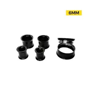 ALARGADOR R/INTERNA PVD BLACK - 6 MM - Imagem 1