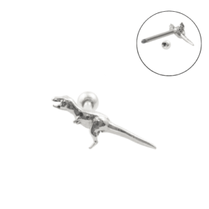 MICRO RETO JURASSIC PARK C59 - PRATA/ AÇO - Imagem 1