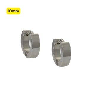 ARGOLA CLICKER AÇO LISA 10MM - UNIDADE - Imagem 1