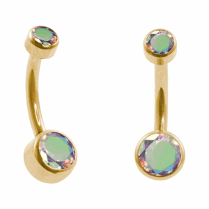 BANANA BELL AÇO PVD GOLD R/I FLAT - BOREAL - Imagem 1