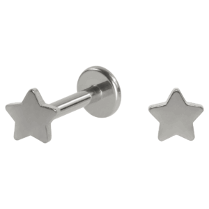 LABRET AÇO R/I ESTRELA - Imagem 1