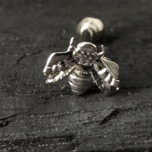 MICRO RETO ABELHA OURO 18K - CO52 - AMARELO - Imagem 2