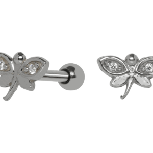 MICRO RETO MINI LIBÉLULA C36 - PRATA/ AÇO - Imagem 1