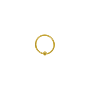CAPTIVE TITÂNIO PVD GOLD - 1.2 X 6 X 3MM - Imagem 1